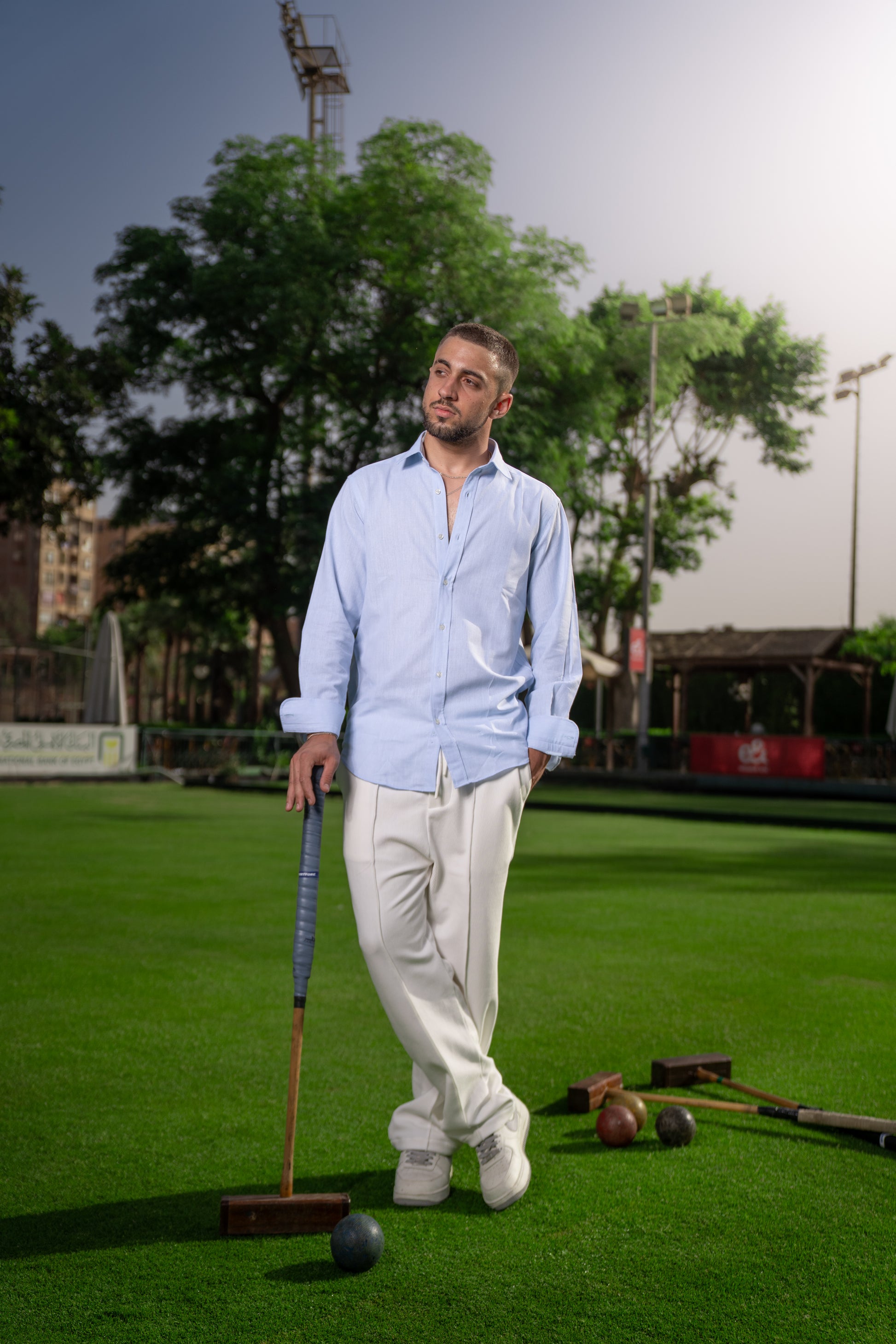 Azzuro Linen Shirt