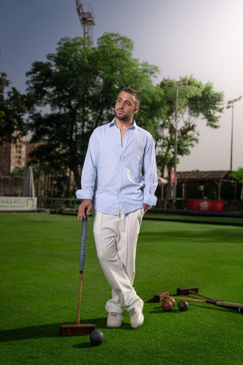 Azzuro Linen Shirt