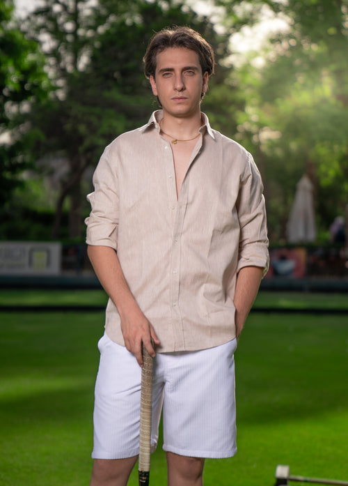 Sand Linen Shirt