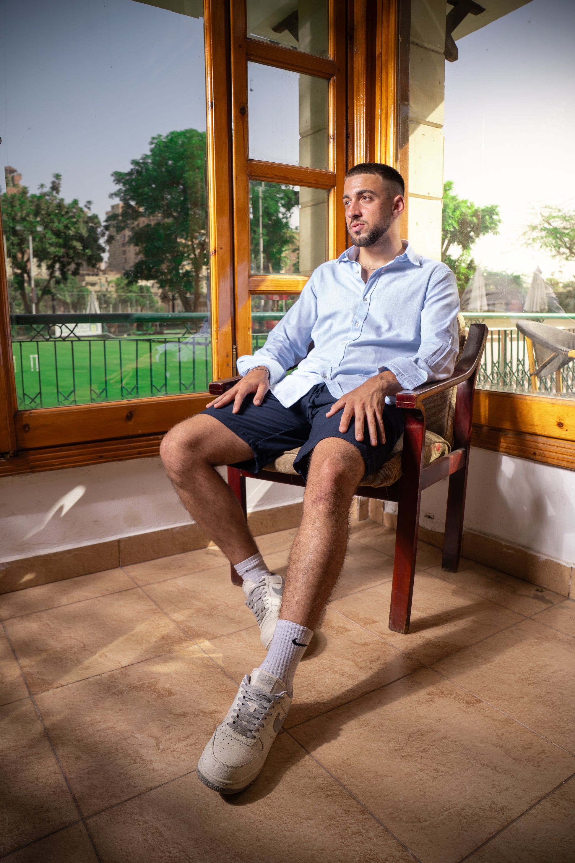 Navy Shorts